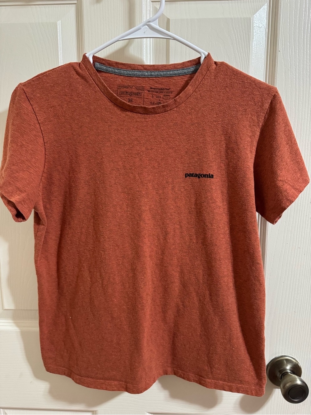 Patagonia Women’s Short-Sleeve Tee in Rusty Orange
